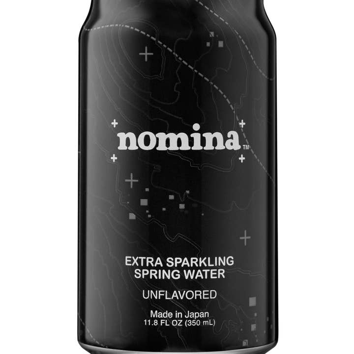 nomina - Wholesale Sparkling Water - nomina Extra Sparkling Spring Water Made in Japan - 24 cans 0