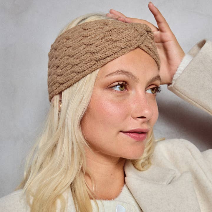 BYREN | ÉLINE L'ATELIER - Wholesale Fashion Headband - Women's - Wool headband ST201DF3