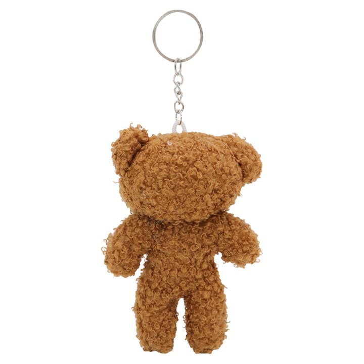 ASSORTITI Portachiavi Orsetto Fuzzy Terry in Pile Imbottito in vendita all'ingrosso su Faire2