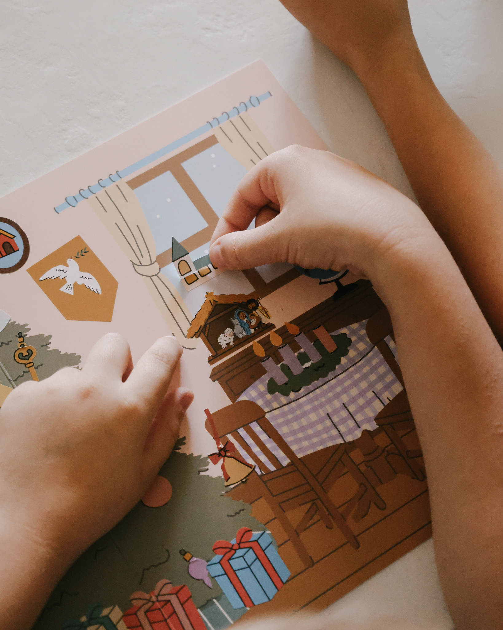 Be A Heart – Calendário do advento por atacado – Calendário do Advento Litúrgico com Autocolantes 20251