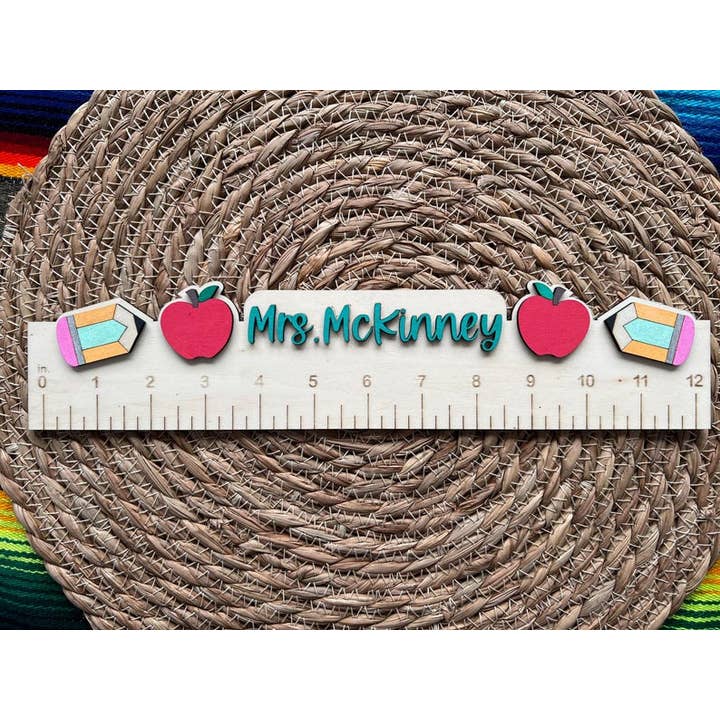 Retro Ranch Creations Wholesale - Wholesale Ruler - Personalized Ruler