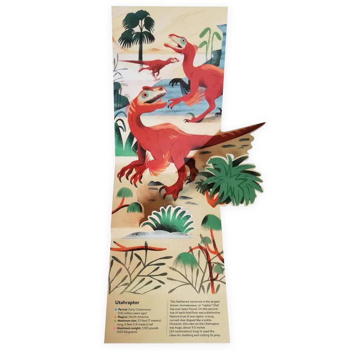 Chronicle Books - Wholesale Preschool Book (3-5) - Pop-Up Topics: Dinosaurs and Other Prehistoric Creatures1