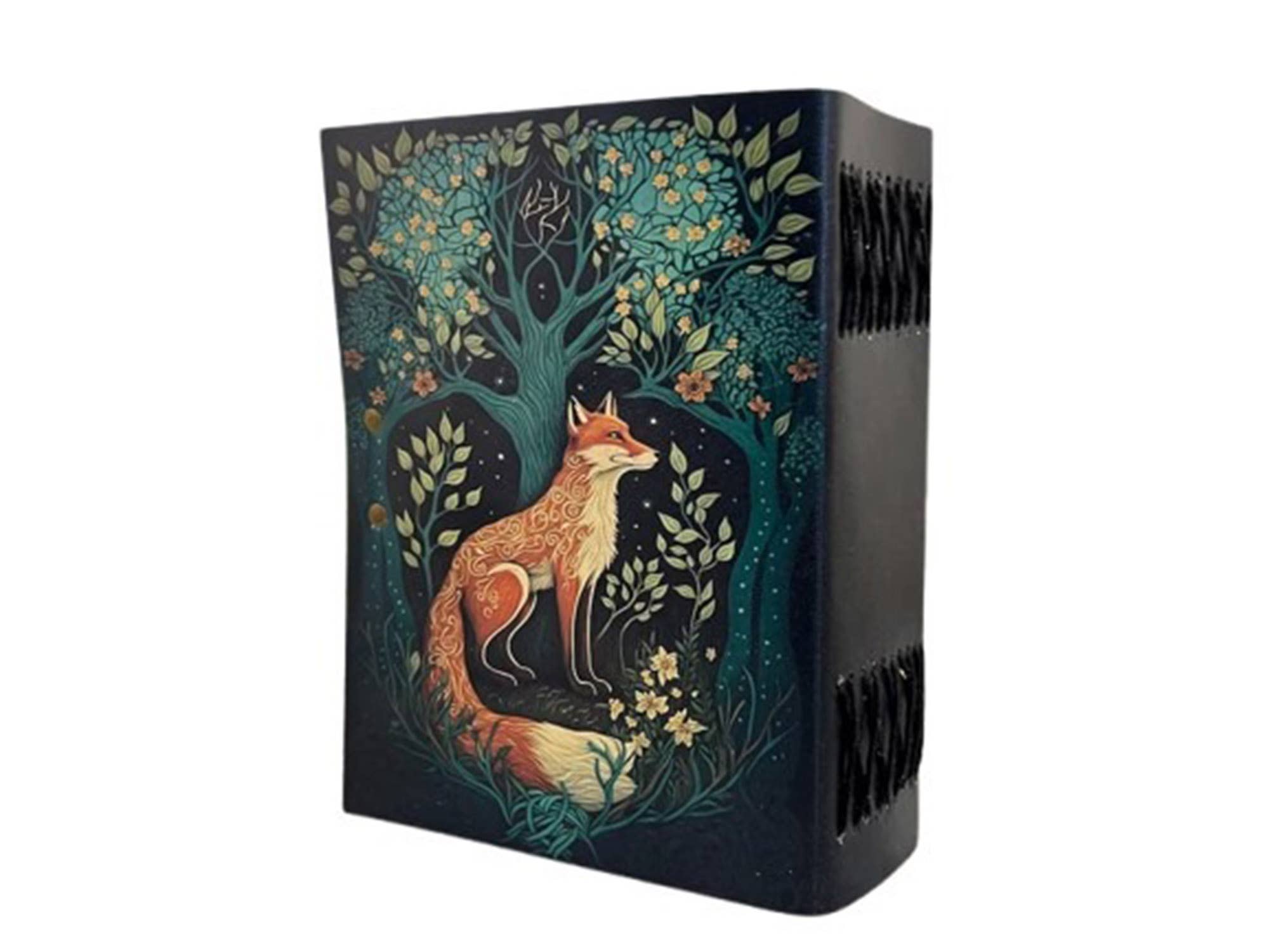 Billion Brothers – Engroshandel Dagbog – Vintage Fox Læder Keltisk Grimoire Rejsedagbog Notatbog3