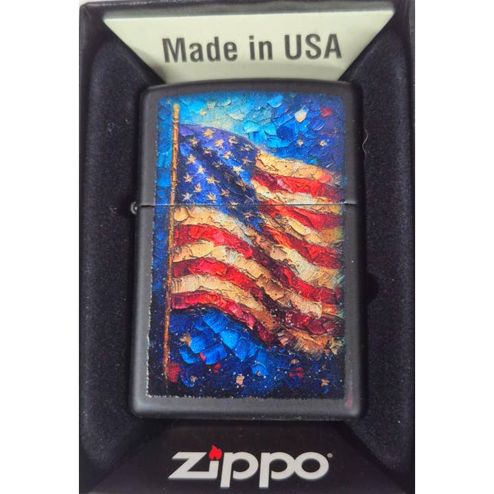 Gorgeous Old Glory U.S. Flag Zippo Lighter for wholesale by Lighter King