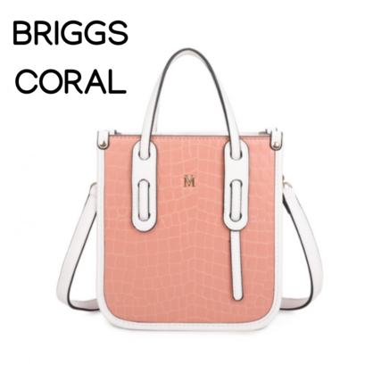 VeraMay - Wholesale Crossbody bag – Women's - Briggs Coral Vera May Vegan Fashion Handbag1