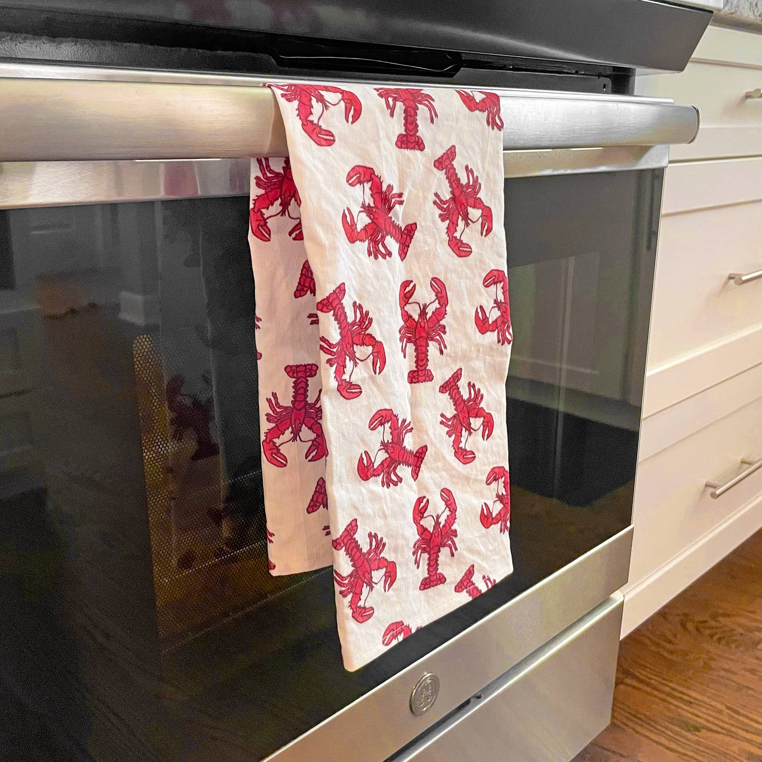 Sunny Day Designs - Wholesale Tea Towel - Lobster Linen/Cotton Tea Towel, Coastal Kitchen Home Decor3