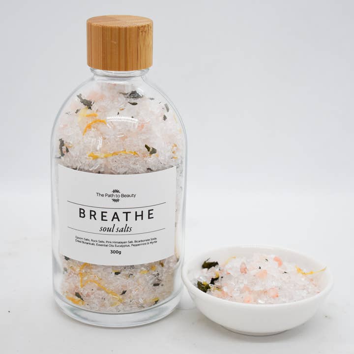 The Path to Beauty - Wholesale Bath Salts - Breathe Bath Salts