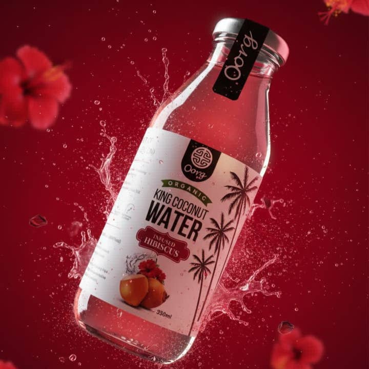 OORG Organic King Coconut Water – Hibiscus for wholesale by OORG