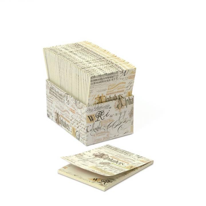 San Lorenzo Design - Wholesale Notepad - Memo Pads Size B7 - 30 PACK, Note Pads, Italian Stationery12