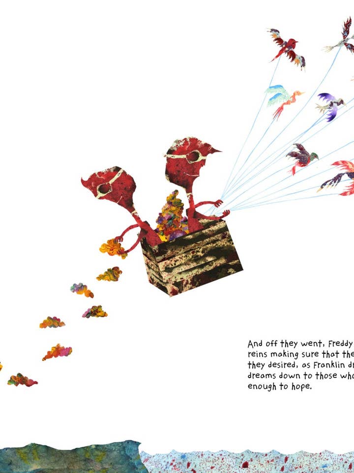 Have te Courage to Hope - Kunsttryk - Abstrakt Maleri for engroshandel hos The Art of Seth