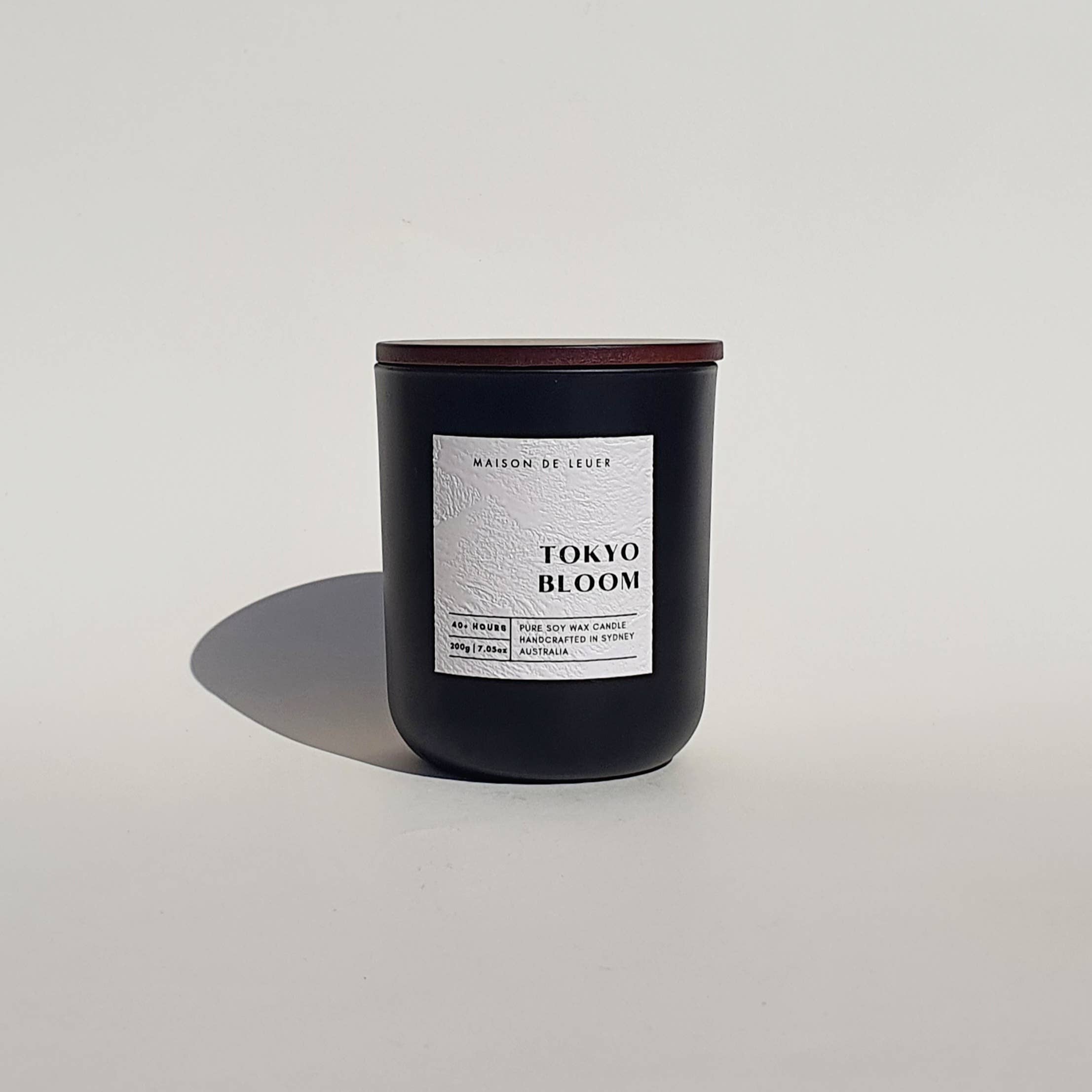 Maison De Lueur - Vente Bougie en bocal - Tokyo Bloom | Chèvrefeuille | Bougie au soja écologique mat de 200 g0