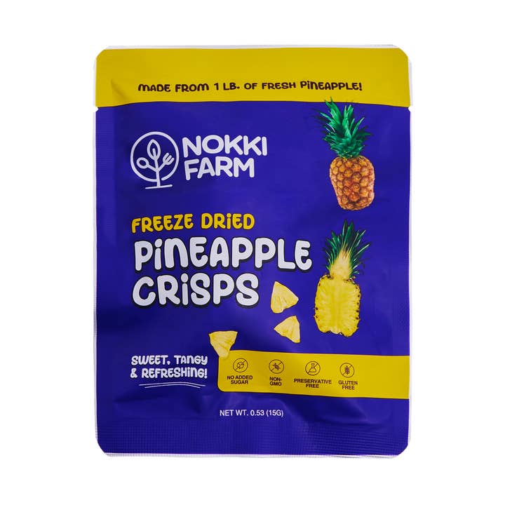 Abacaxi Liofilizado - 15g por atacado de Nokki Farm