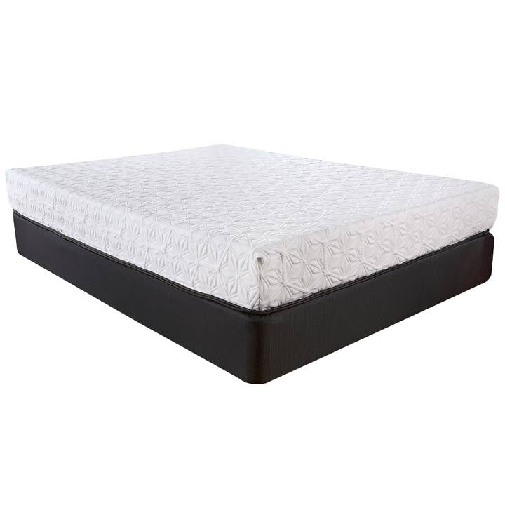 HomeRoots - Venta al por mayor Cama - Colchón completo de espuma viscoelástica de 3 capas con infusión de gel de 8 pulgadas