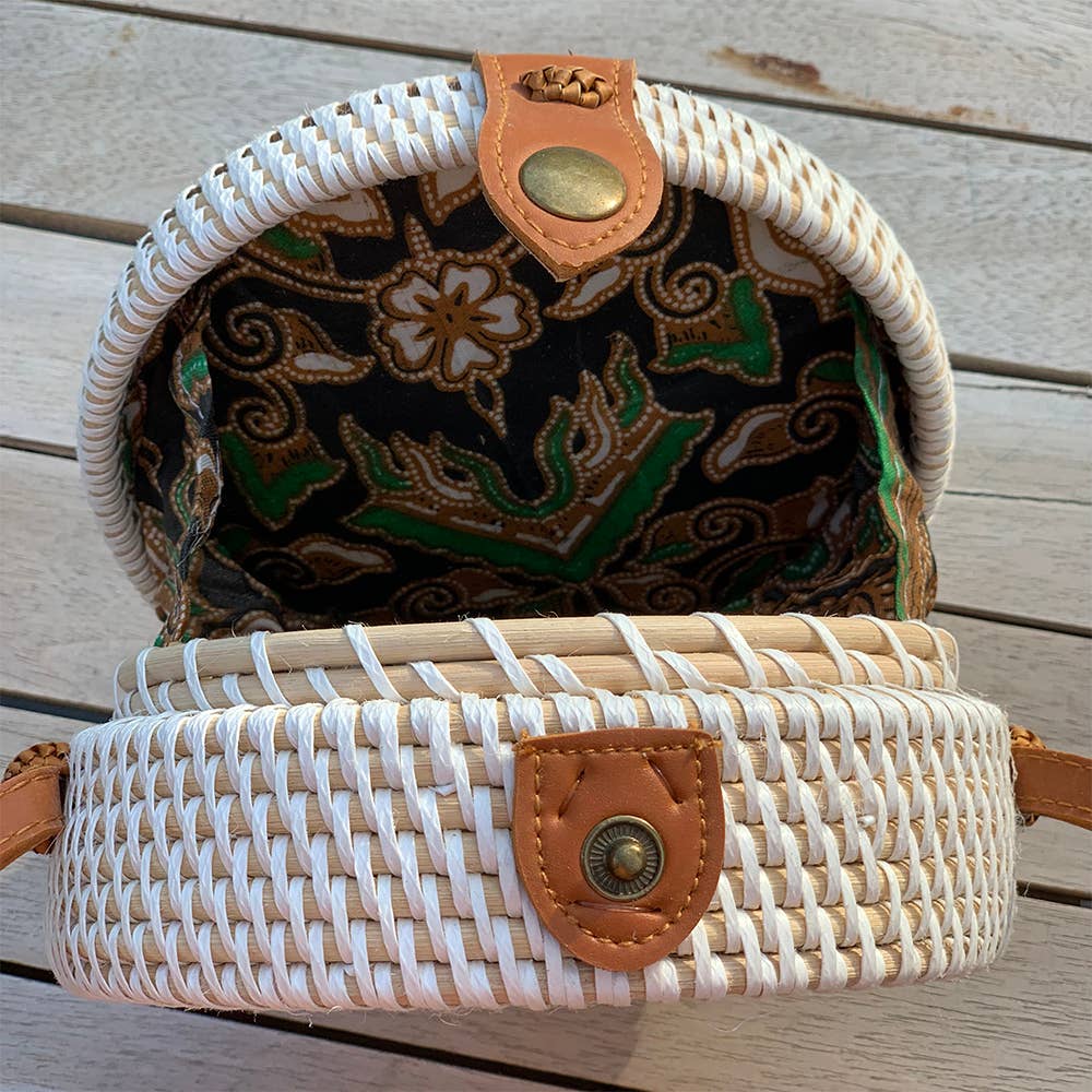 VIE - Wholesale Crossbody Bag - Women's - Rattan Roundy Bag30