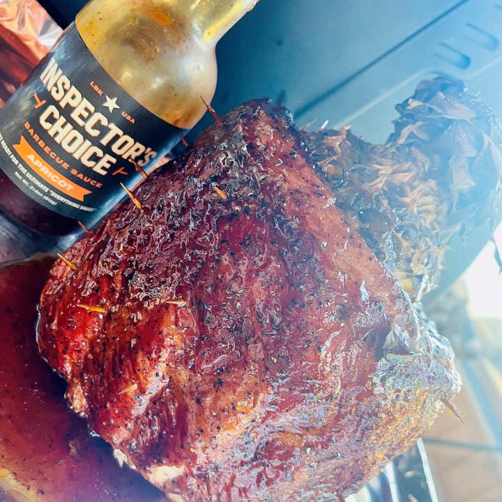 Inspector’s Choice BBQ Sauce - Wholesale BBQ Sauce - APRICOT-Taking the BBQ Comp scene by storm12