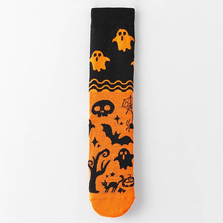 NINEXIS - Wholesale Socks - Women's - CWMS02726_HALLOWEEN GIFT CREW SOCKS FUNNY UNISEX2