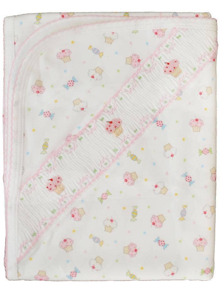 Manta para magdalenas fruncida para niña para venta al por mayor de Baby Threads