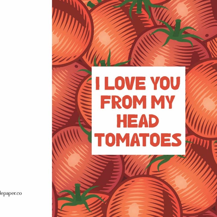 Tomatoes for wholesale by Fuzzy Whale Paper Co