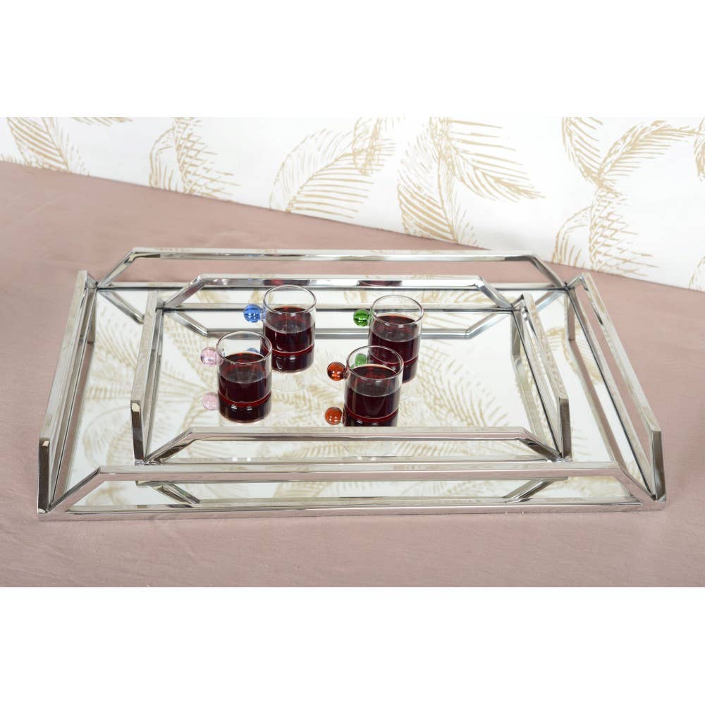 AULICA - Wholesale Coffee/Tea Cup - Glass coffee cups with colored handle 100ml - set of 41