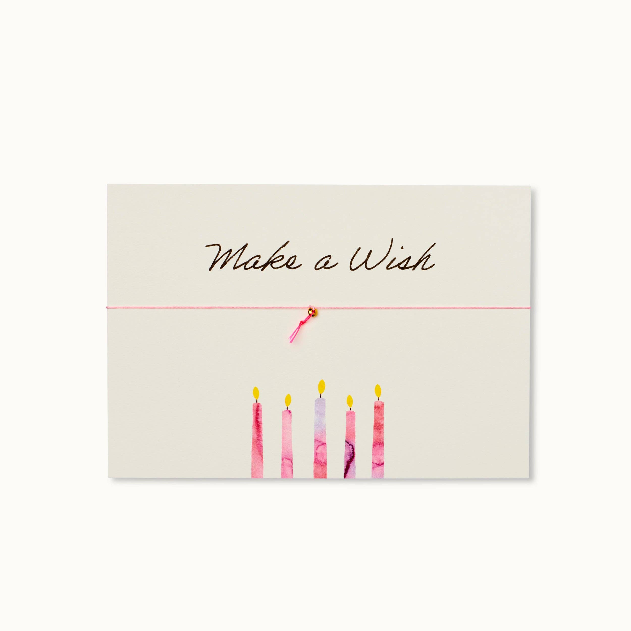 by Vivi. - Wholesale Birthday Card - Armband-Karte: Make a Wish