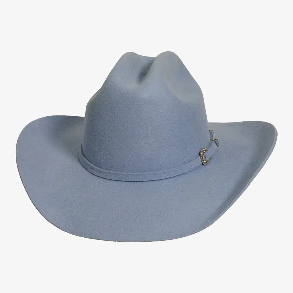 American Hat Makers - Wholesale Cowboy Hat - Unisex - 100% Wool Felt Western Cowboy Hat - Style Cattleman17