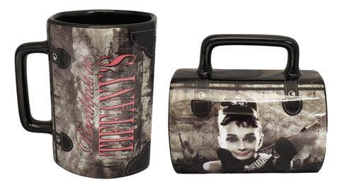 Ocean Peak Australia and New Zealand Pty Ltd - Wholesale Coffee Mug - Audrey Mug Purse Breakfast At Tiffany's0