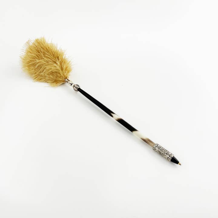 OUTPOST ORIGINAL - Wholesale Pen - Porcupine Quill Pen with Ostrich Feathers4