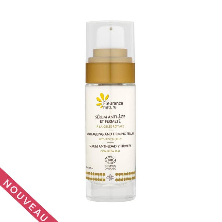 ANTI-AGING AND FIRMING SERUM WITH ORGANIC ROYAL JELLY for wholesale by Fleurance Nature