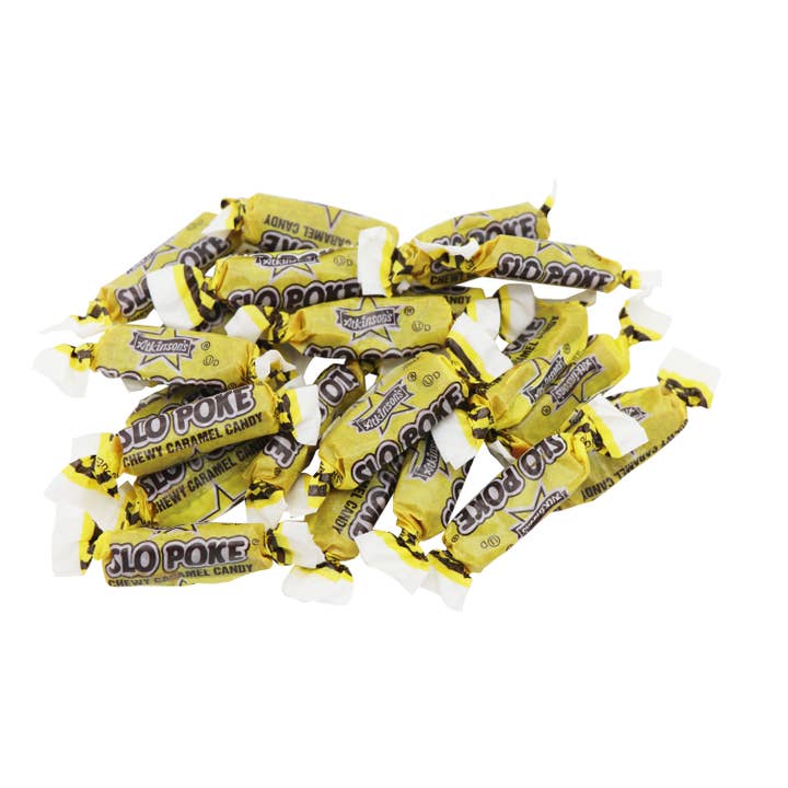 Grandpa Joe's Candy Shop - Wholesale Caramel - Slo Poke Chewy Caramel Candy Bite Size Bulk, 5lb Bag