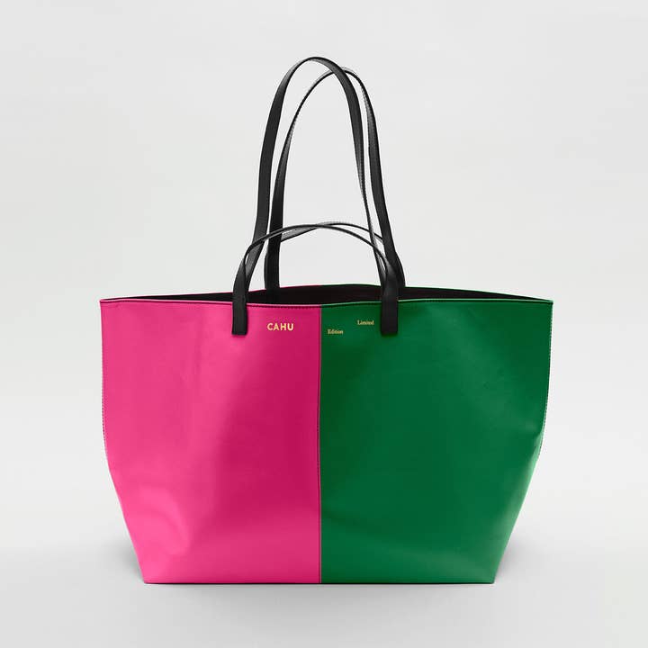 Die pink-dunkelgrüne Lockenwickler-Praxis für den Großhandel von Cahu Paris