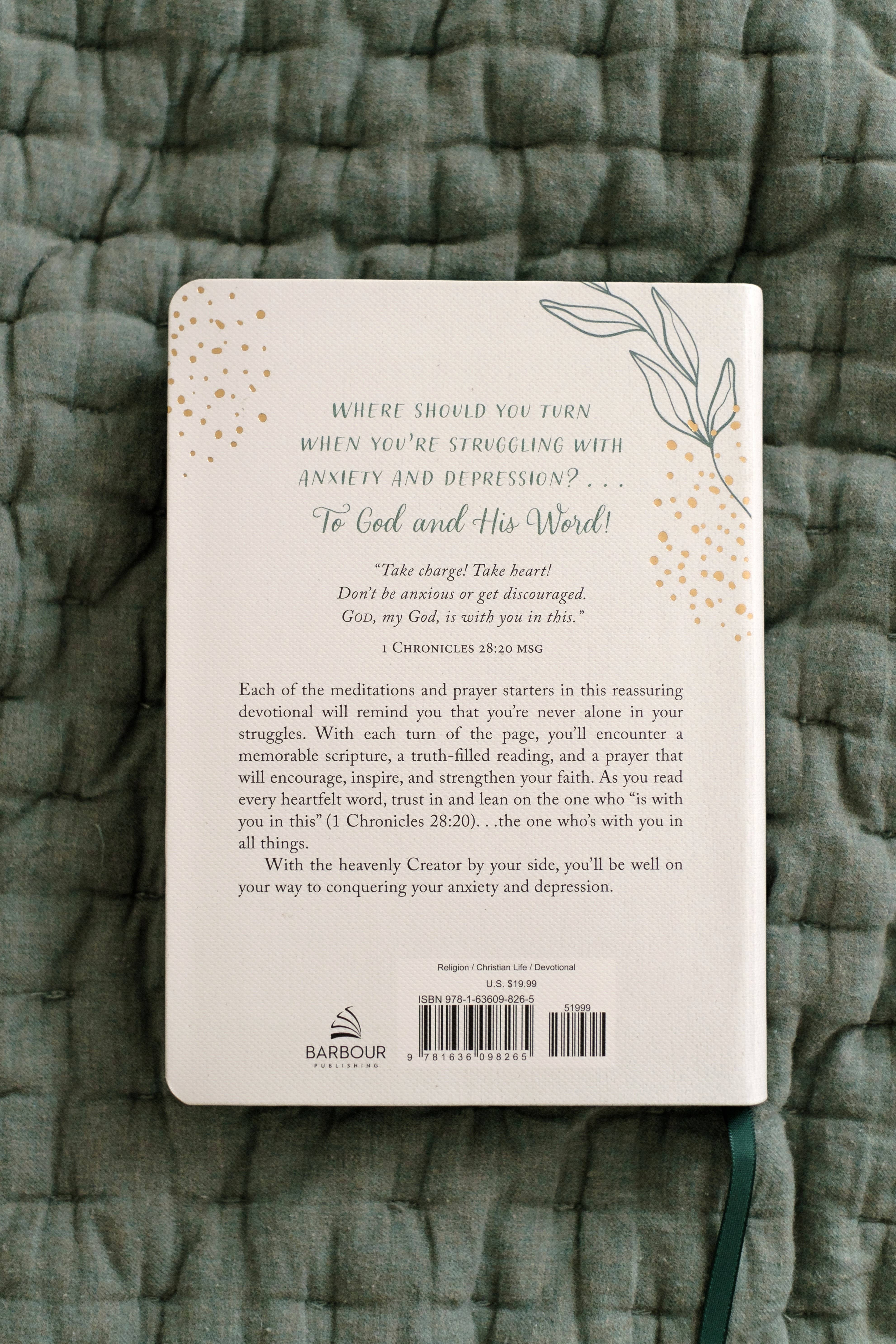 Barbour Publishing, Inc. - Wholesale Religion - Daily Devotions to Conquer Anxiety and Depression3