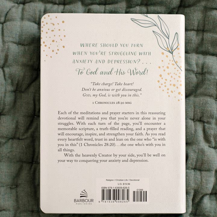 Barbour Publishing, Inc. - Wholesale Religion - Daily Devotions to Conquer Anxiety and Depression3