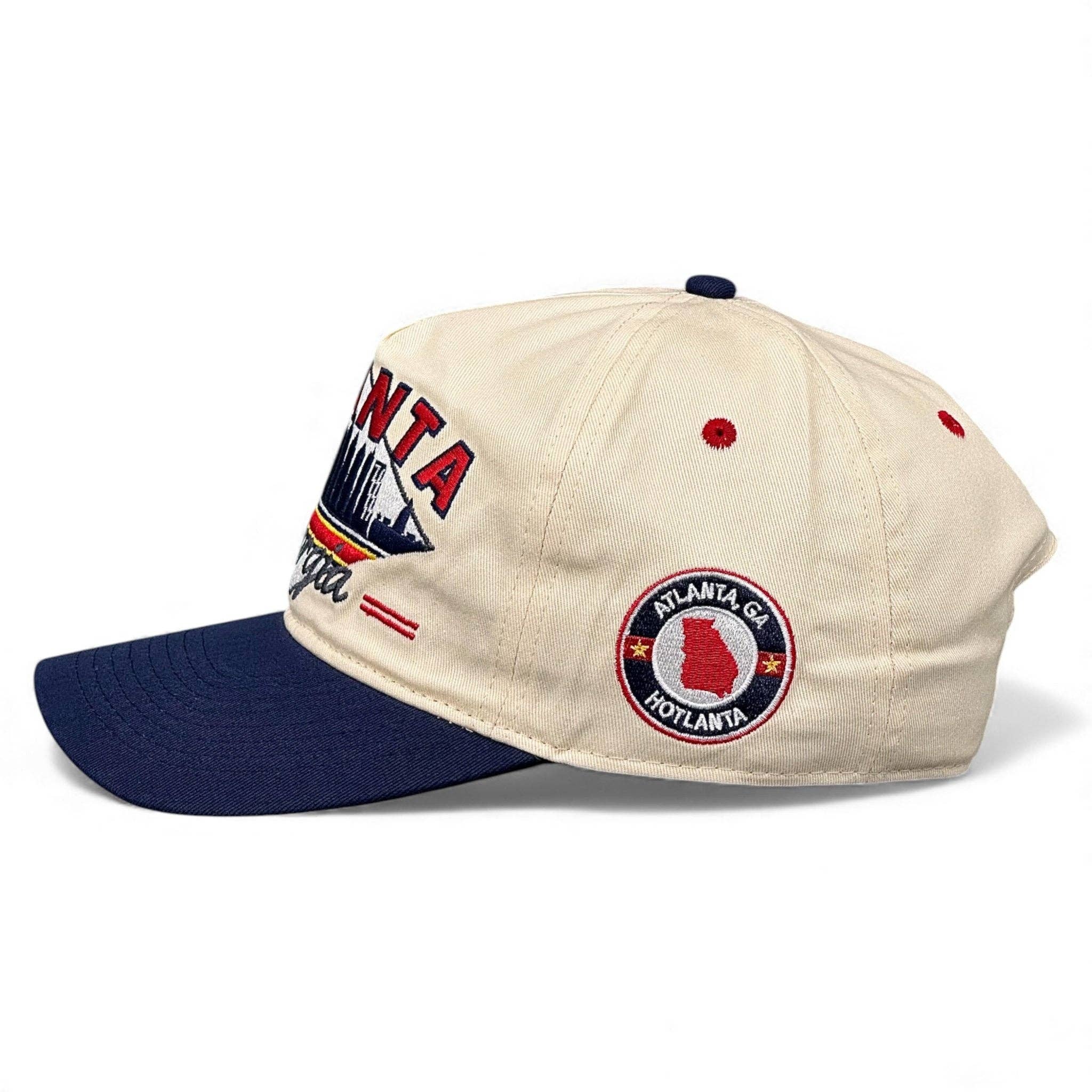 Shells Vintage Hat Co. - Vente Casquette de baseball – unisexe - Atlanta Snapback - L'Aaron2