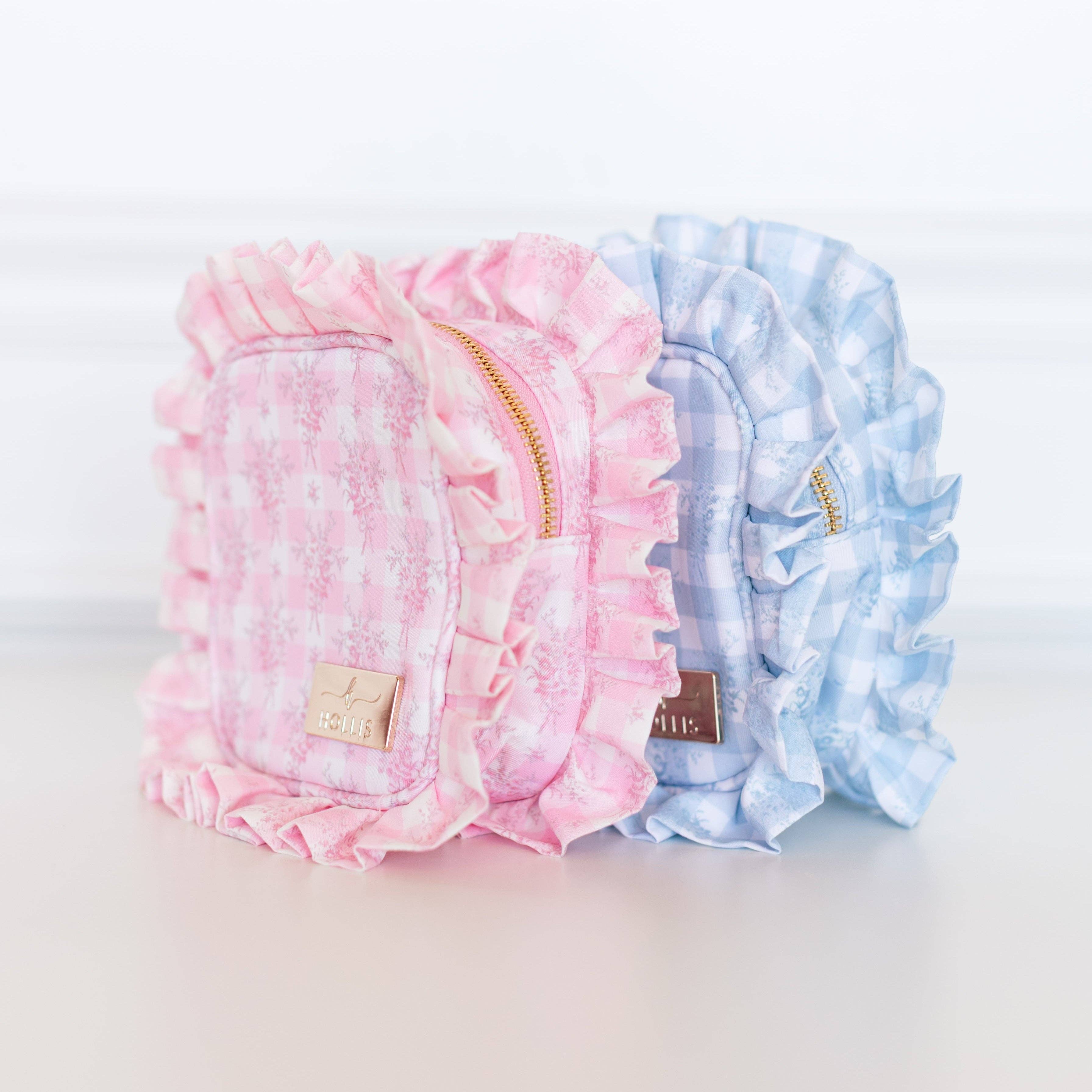 Hollis - Wholesale Pouch - Women's - Ruffled Nylon Tech Organizer5