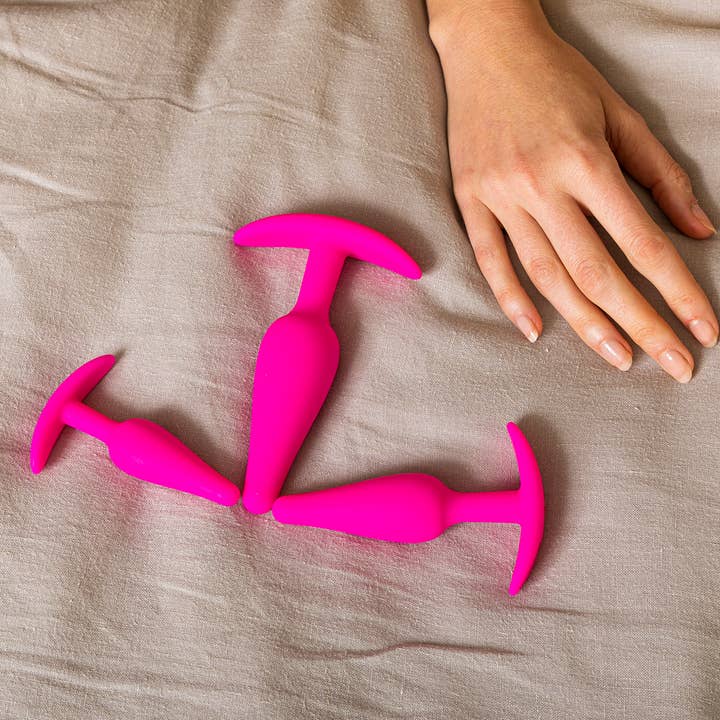 Hello Cake - Wholesale Sex Toy - Tush Pops Premium Trio Butt Plugs8