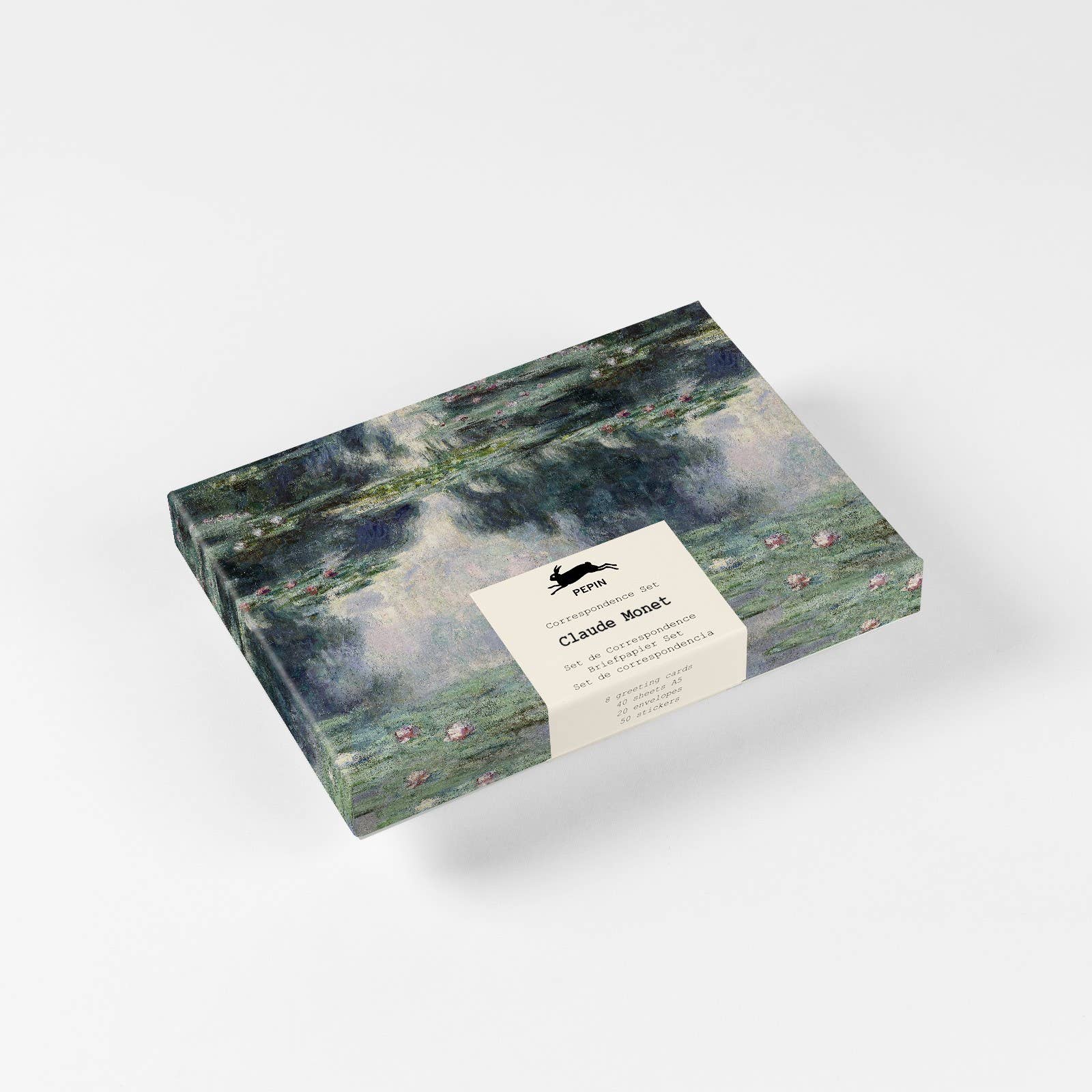 Pepin Press - Wholesale Stationery/Notecard Set - Claude Monet Correspondence Set1