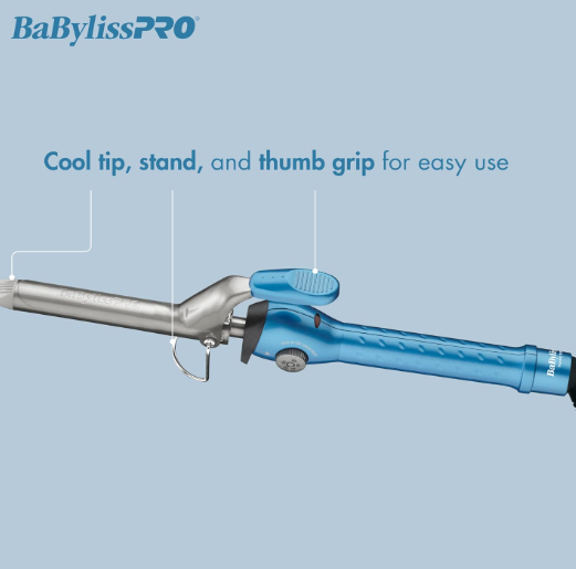 Majestic Wholesale - Wholesale Curling Iron/Wand - BABYLISS SPRING IRON 3/4" NANO TITANIUM2