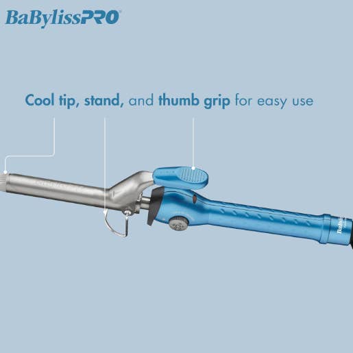 Majestic Wholesale - Wholesale Curling Iron/Wand - BABYLISS SPRING IRON 3/4" NANO TITANIUM2