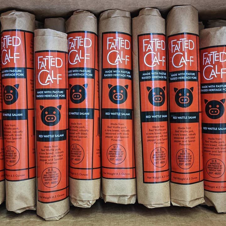 Salametti à l'acacia rouge pour la vente par The Fatted Calf