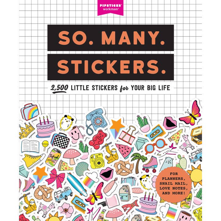 So. Many. Stickers. for wholesale by Hachette Book Group