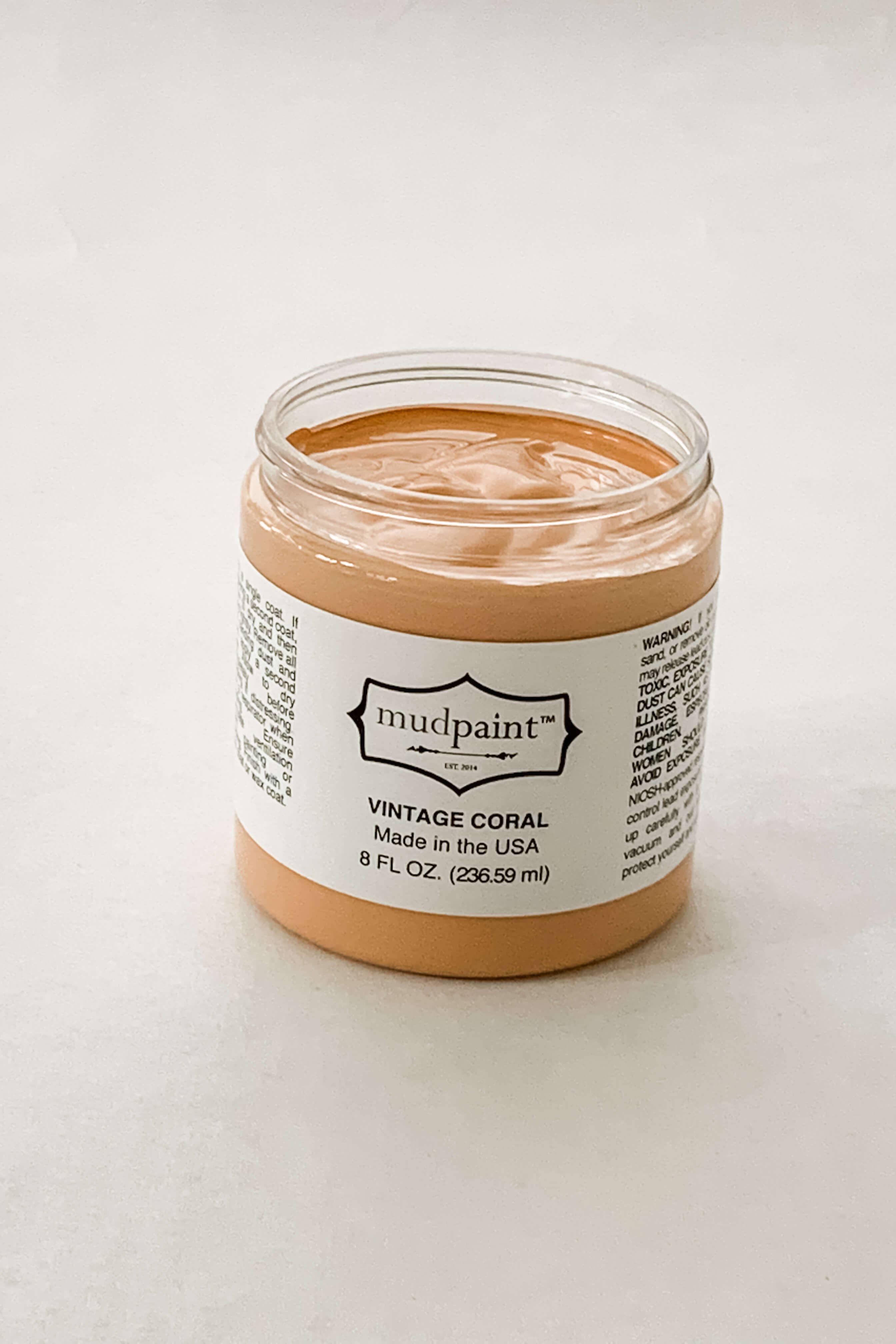 MudPaint - Wholesale Paint Set - Vintage Coral - MudPaint Clay Furniture Paint10