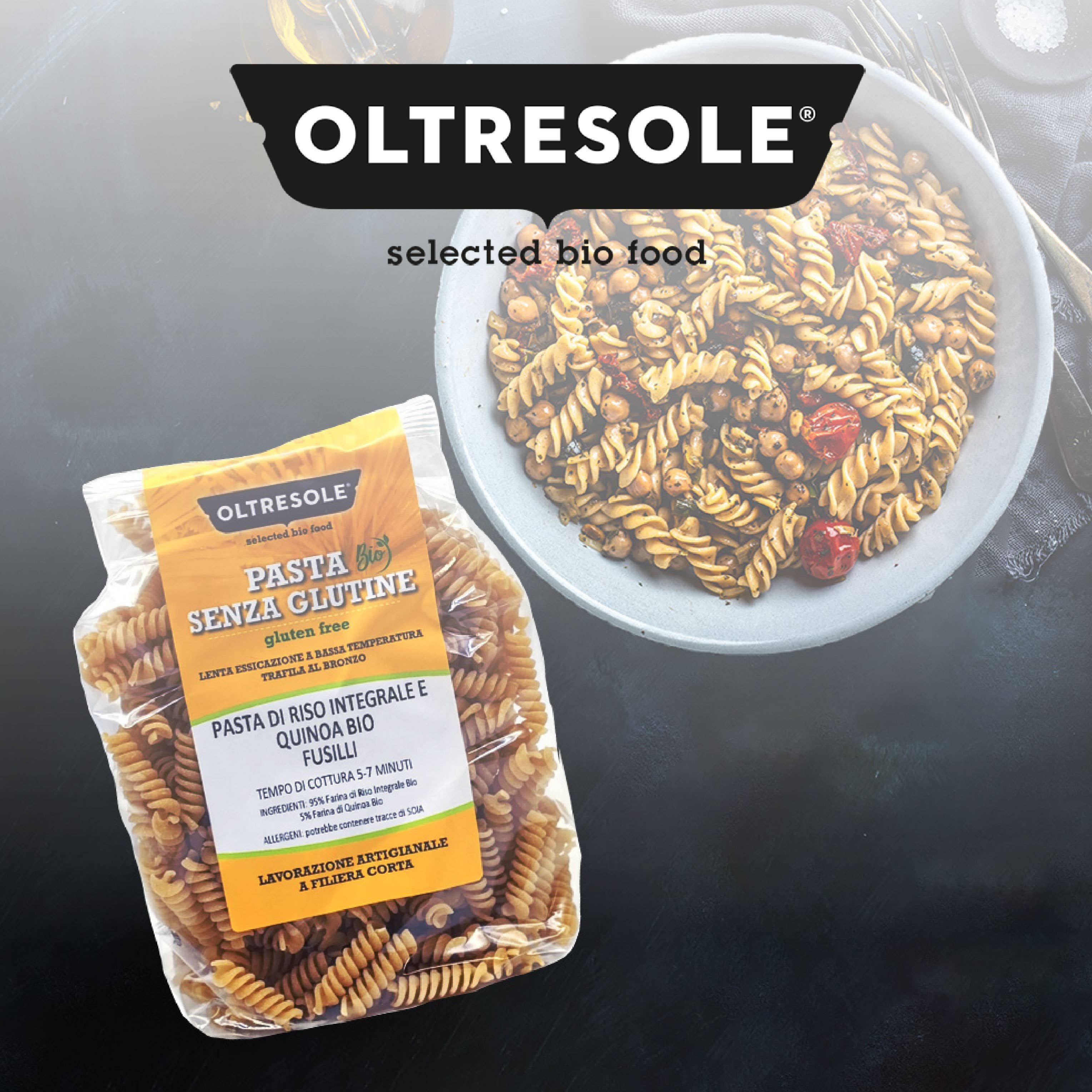 Oltresole - Wholesale Pasta - ORGANIC RICE AND QUINOA PASTA FUSILLI 4 Kg5