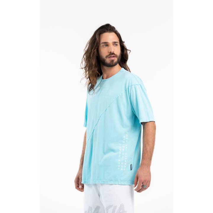 LA MAFIA Shirt Bandana Blue für den Großhandel von Labellamafia