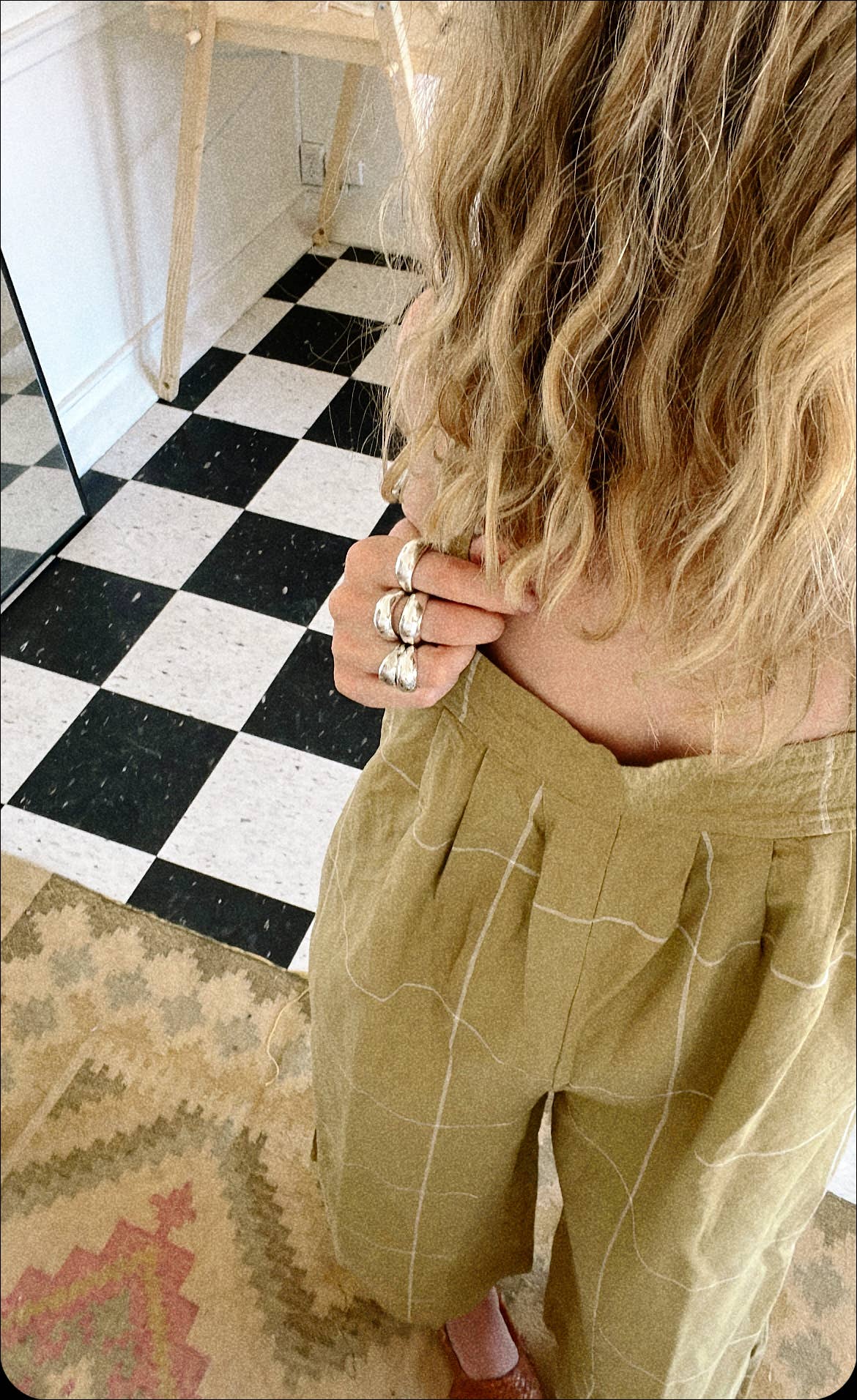 Goldie Jewelry - Vendita all'ingrosso Anello midi/a fascia - Anello MUDRA - Argento2