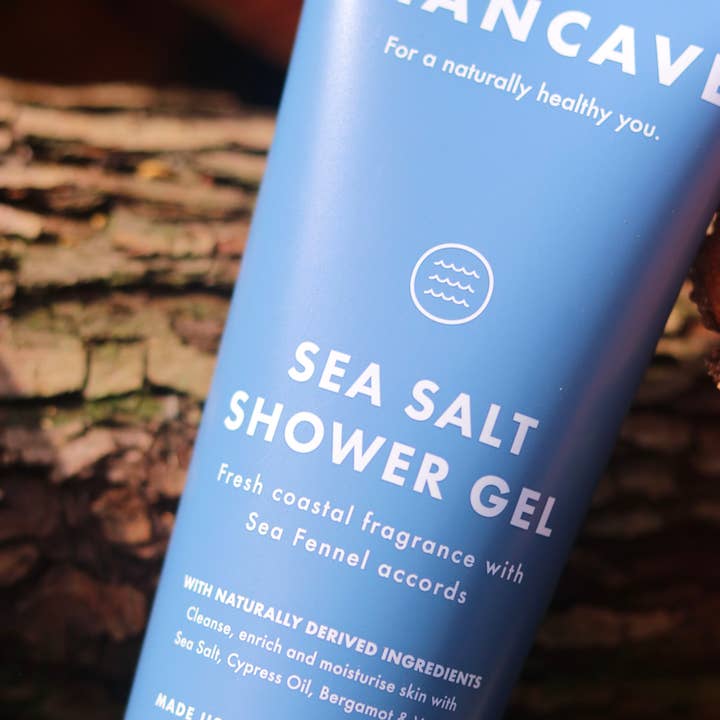 ManCave – wholesale Body wash/shower gel – Sea Salt Shower Gel 200ml, Mens Shower Gel, Fathers Day Gift