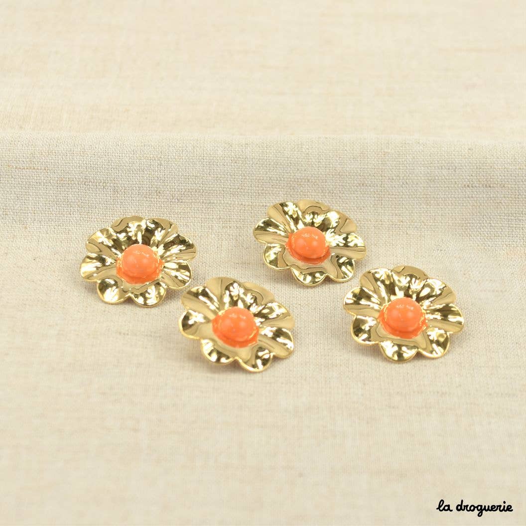 LA DROGUERIE - Wholesale Sewing Button/Snap - "Mary Quant" button 27 mm1