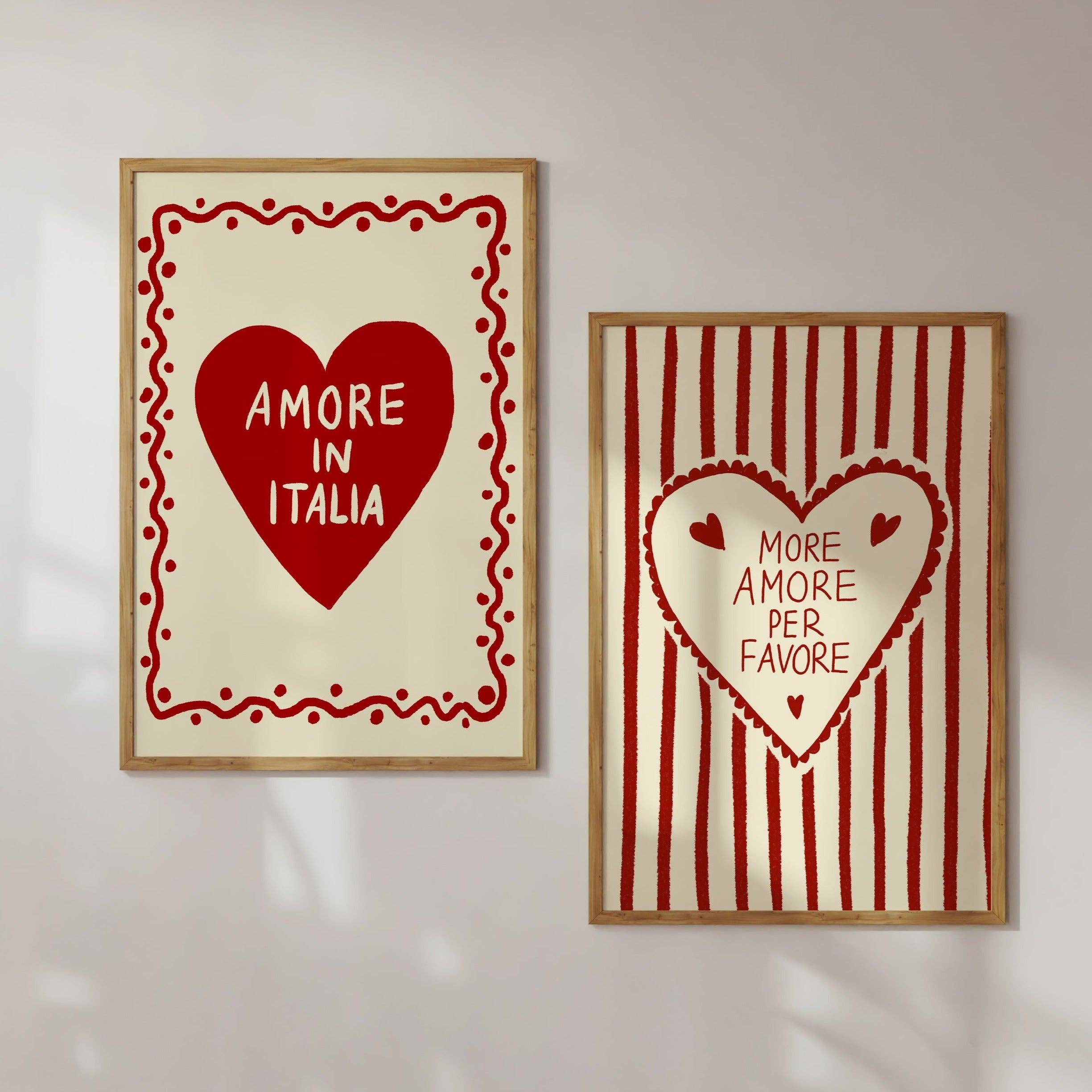 Studio Dolci – Poster por atacado – Pôster Amor na Itália4