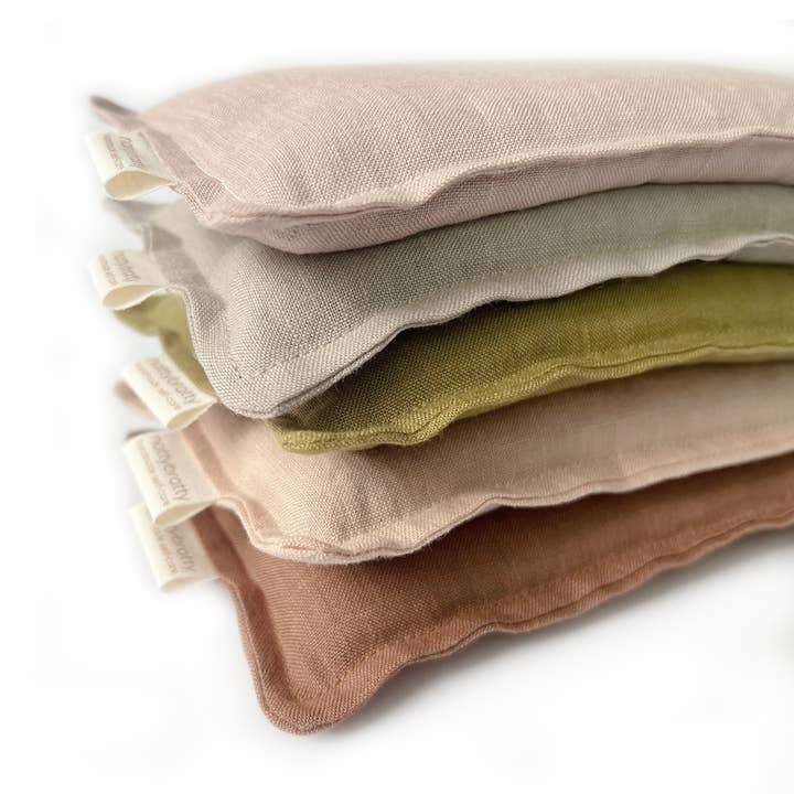 The Modern Pause - Wholesale Spa/Therapy Pillow - Eye Pillow - Stonewashed Organic Linen12