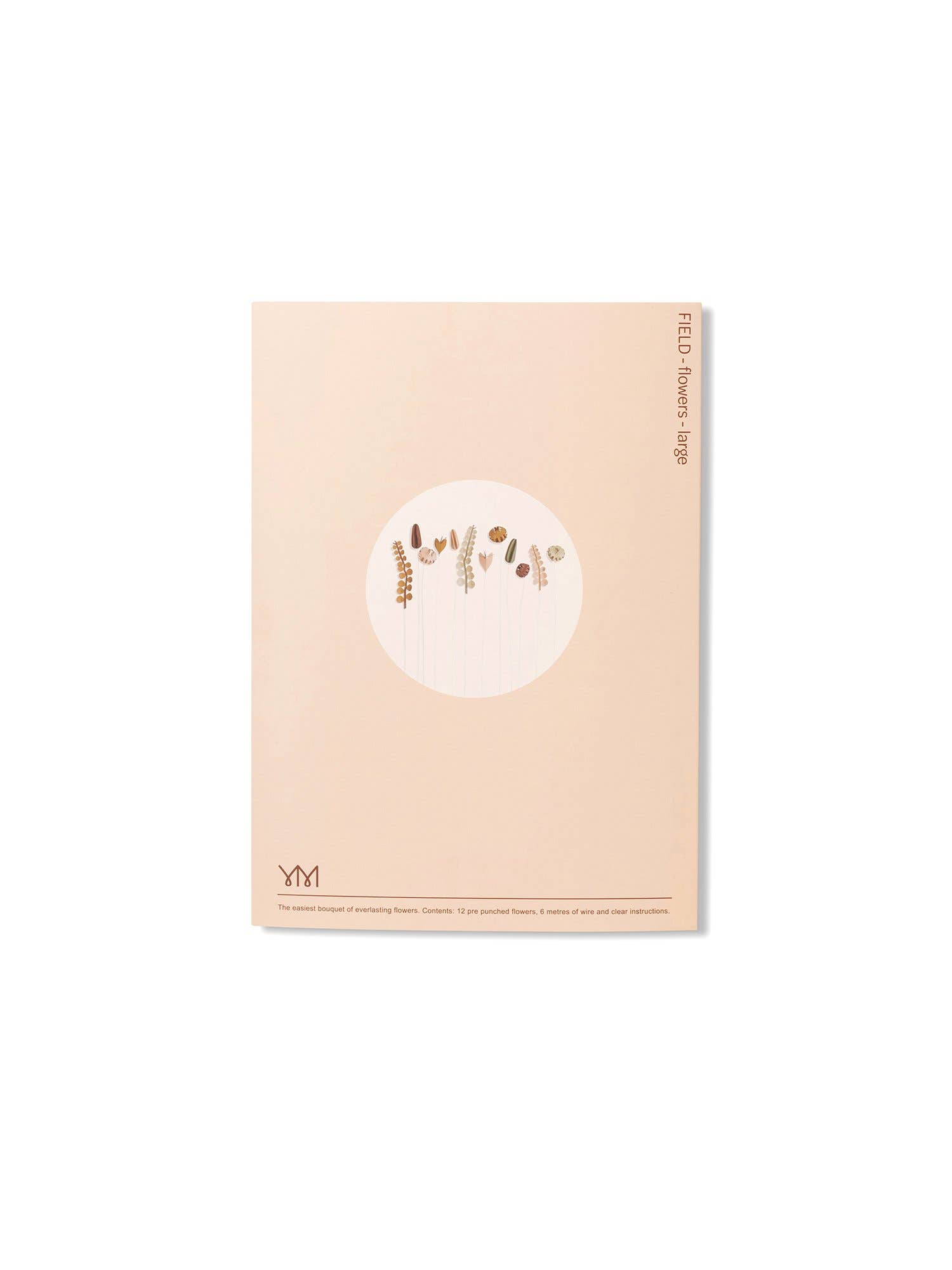 Jurianne Matter - Wholesale DIY Craft Kit - FIELD paper flowers large - pastel10