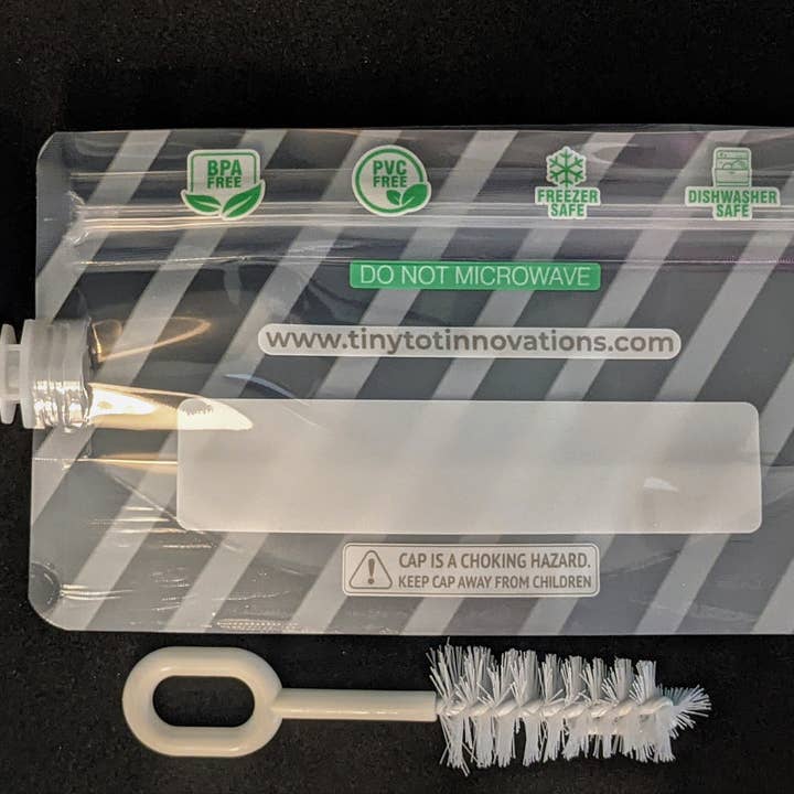 Tiny Tot Innovations, LLC – Wrap/saco para armazenar alimentos por atacado – Bolsas reutilizáveis para alimentos - pacote com 64